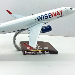 Model of B737-800 Wiseway Cargo with detailed craftsmanship.